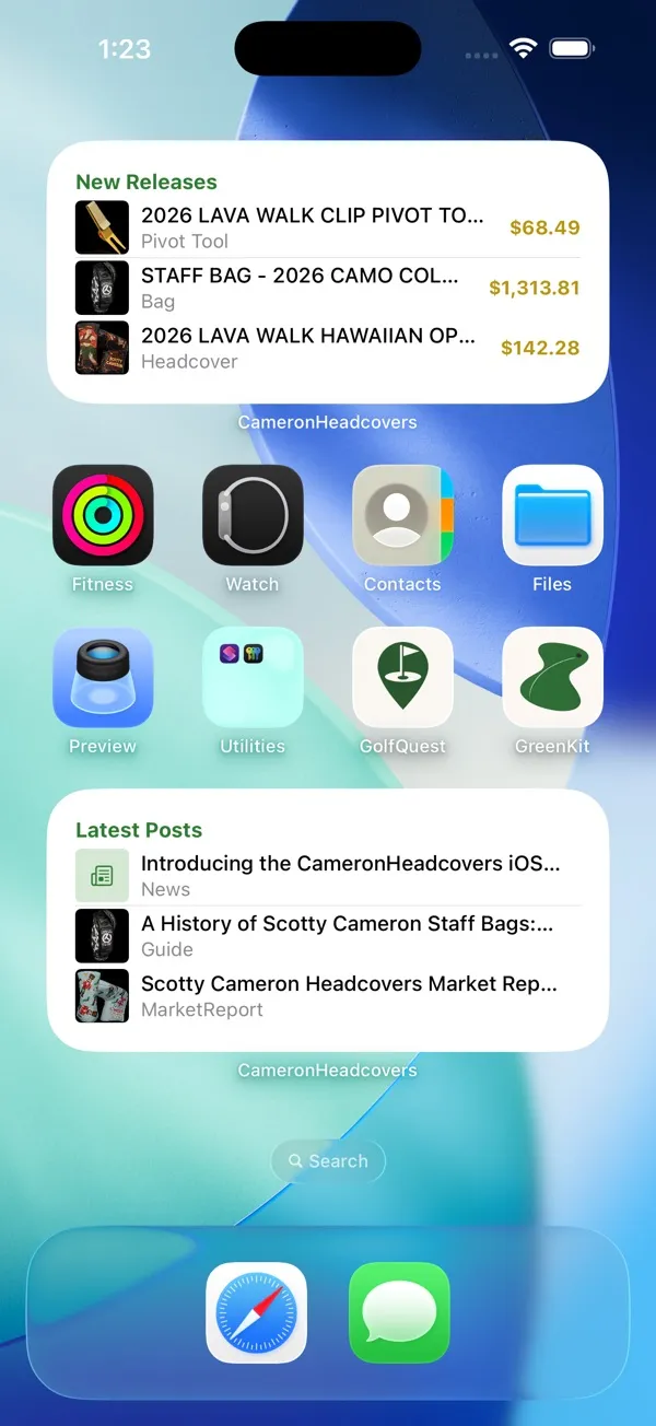 CameronHeadcovers screenshot 2